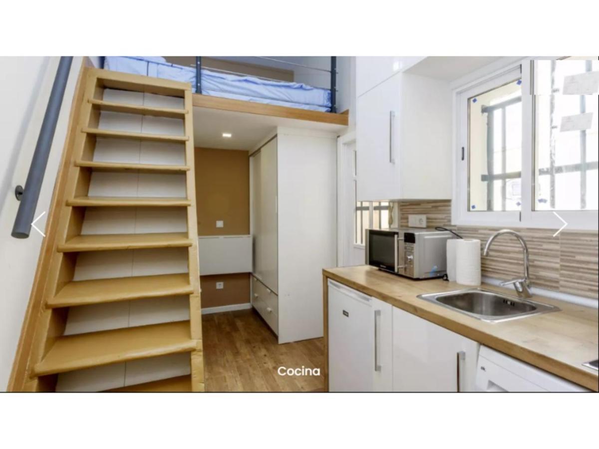 Estudio Acogedor Para 1-2 Personas. Wifi L.Cabrera 马德里 外观 照片